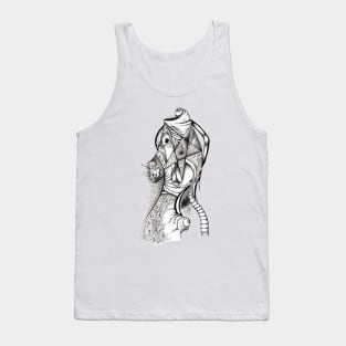 Abstract Occult Jargon Tank Top